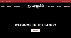 Desktop Screenshot of dimaggios.co.uk