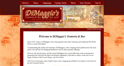 Desktop Screenshot of dimaggios.net